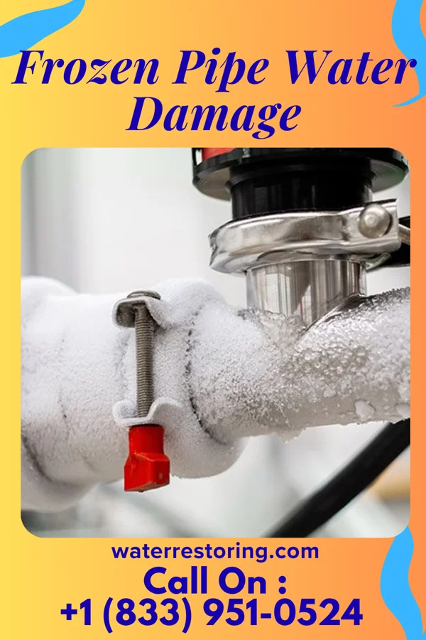 Frozen Pipe Water Damage in Steward, IL
